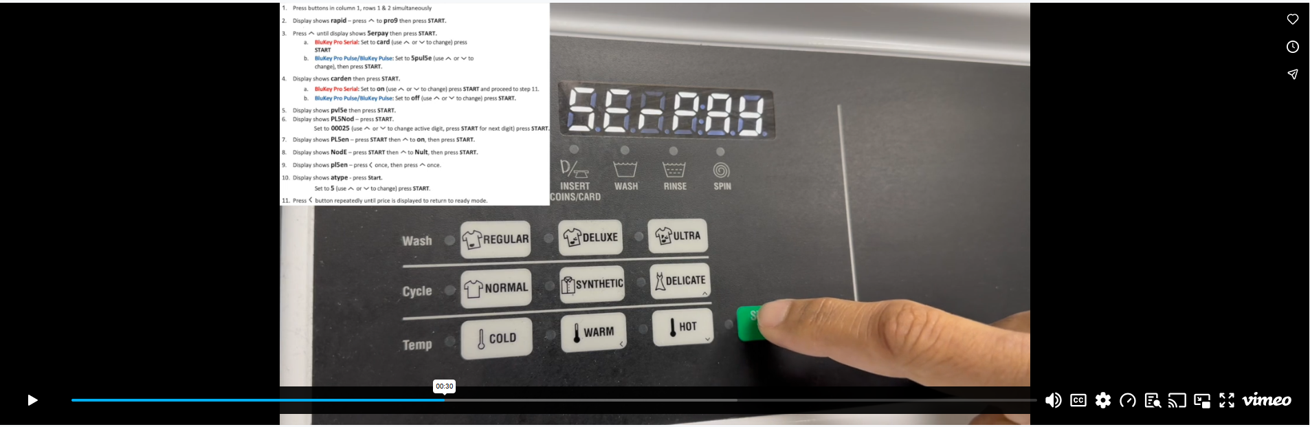 ACA Controller Machine Programming Post 2021 Video